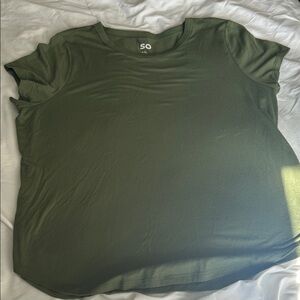 SO Women's Olive Short Sleeve Tee